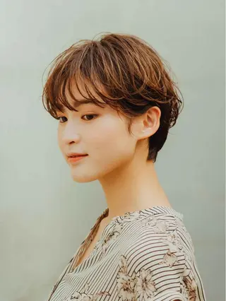 ショート カラー ヘアアレンジ 北九州美容室 🕊️わかな✂︎のヘアスタイル