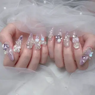 ネイル ユカ‎𖤐y2k/ 堺筋本町/心斎橋のネイルデザイン