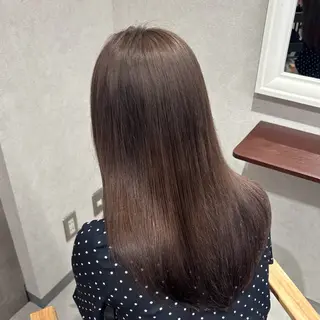 ミディアム 結べるレイヤーカット /カラー/あさかのヘアスタイル