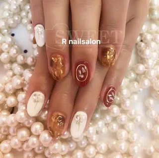セミロング R NAILSALONのネイルデザイン