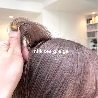 カラー 暖色カラー推し/ トヤエリコのヘアスタイル