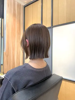 ショート カラー 神戸ボブ✂️ ioe三宮/田 伸佳のヘアスタイル