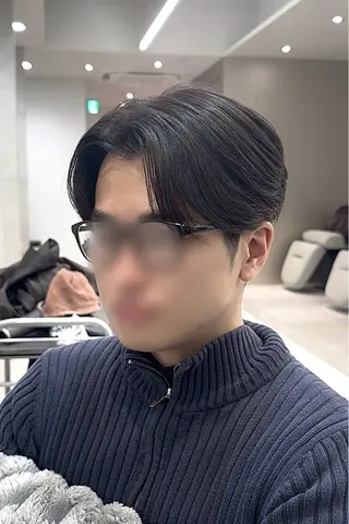 ショート カラー パーマ ヘアアレンジ メンズ パク・ボミン小野リエ 韓国ハーフ🦊のその他イメージ