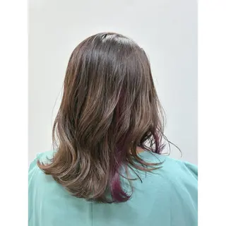 ミディアム カラー 🪞Kana｜透明感 カラー × 髪質改善のヘアスタイル