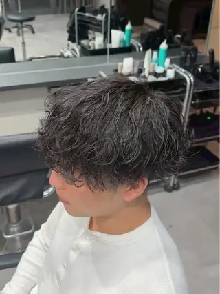 パーマ メンズ ♨️毛流れ特化♨️ メンズパーマ/はやとのヘアスタイル
