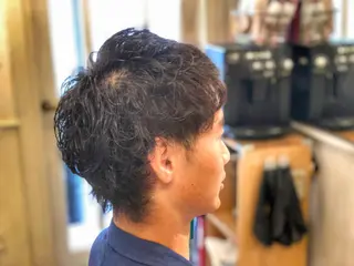 ショート メンズ 美髪矯正 Rioのヘアスタイル