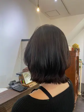ミディアム 三國 栞音のヘアスタイル
