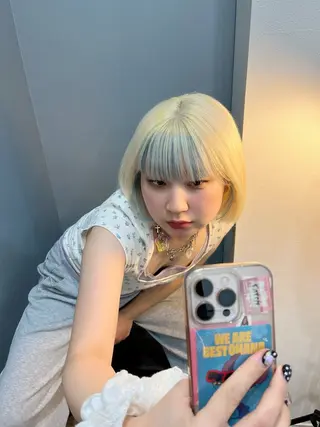 ショート カラー みゆう 🎀のヘアスタイル