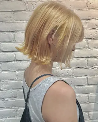 ミディアム 鈴木 崇之のヘアスタイル