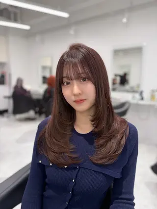 ロング 💖海外girl💖 レイヤー/MEARIのヘアスタイル