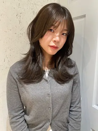 セミロング カラー mai / linoah˚✧のヘアスタイル