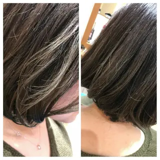 カラー 畠村 美智子のヘアスタイル
