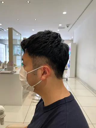 ショート パーマ メンズ ユ カの眉毛・アイブロウイメージ