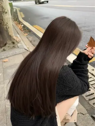 ロング etora 渋谷所属・ワンホン×韓国/ 髪質改善/itaruのヘアスタイル
