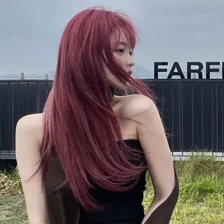 ロング カラー 💖札幌カラー 指名No.1💖玲奈のヘアスタイル