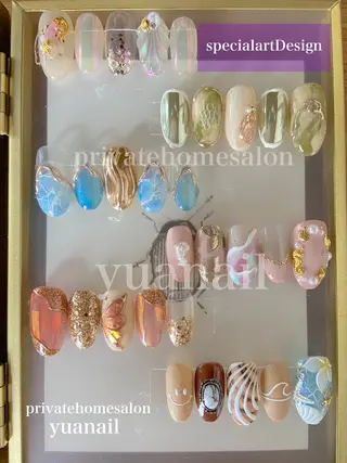 ネイル YÜA NAILのネイルデザイン