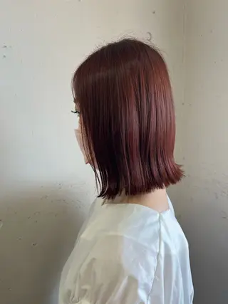 ミディアム リレイス 伊藤愛斗のヘアスタイル