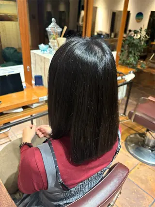 Yu-ka🌼*･ カラー縮毛矯正❣️のヘアスタイル