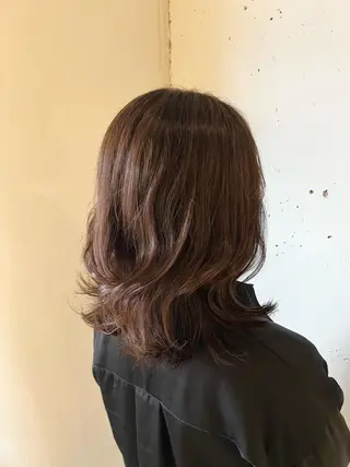 ミディアム カラー カラースペシャリスト しょう🧑🏼‍🎨のヘアスタイル