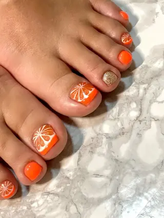 ネイル nail salon アルストロメリアのネイルデザイン