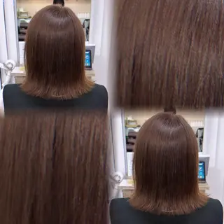 ショート カラー 艶髪/韓国ヘア/ 透明感カラー/ トワのヘアスタイル