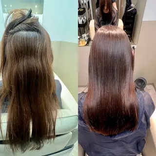 ロング カラー パーマ SALOWIN神戸三宮Suite店所属・三宮白髪縮毛矯正 美髪特化★神田のヘアスタイル