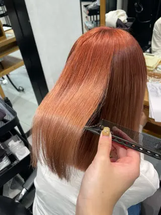 カラーモデル募集 ✨🤍モモハ🤍✨のヘアスタイル