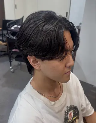 パーマ メンズ 年間2000名担当◎ パーマ職人/仲原佑樹のヘアスタイル