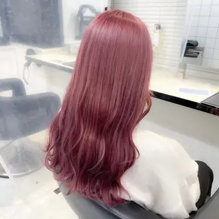 ロング カラー girlな暖色ヘア 🪽🫧ハルナ🎀のヘアスタイル