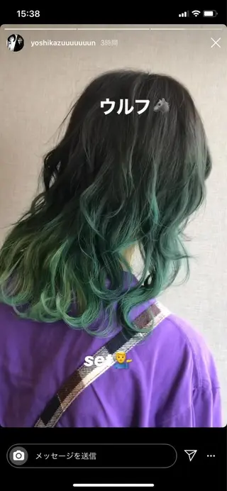 カラー Selene hair OSAKAのヘアスタイル
