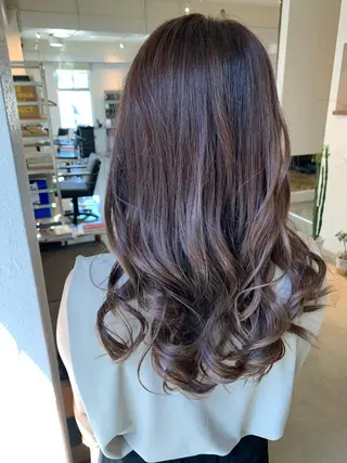 ロング カラー 船津武俊 フナツタケトシのヘアスタイル