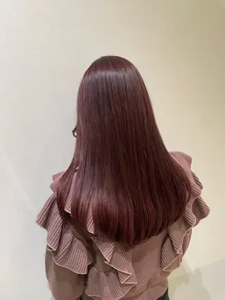 ロング カラー 🫖Eleanor Aya🥞のヘアスタイル