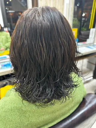 パーマ ❁*EARTH/A 島崎千夏❁⃘*.ﾟのヘアスタイル