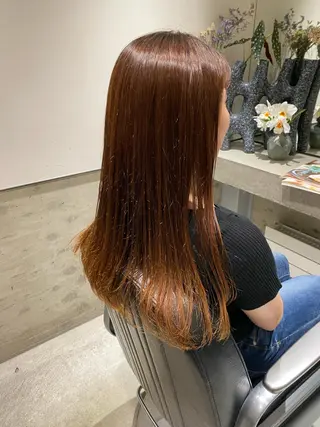 ロング カット🩵 りこのヘアスタイル