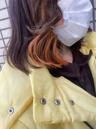 カラー パーマ/ボブ/ 佐々木翔のヘアスタイル