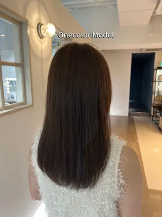 セミロング ︎︎︎︎☁schon カリン ︎︎☁のヘアスタイル