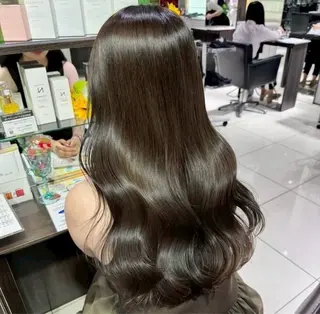 ロング カラー ヘアアレンジ🎀/ 髪質改善✨️のヘアスタイル