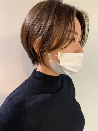 ショート カラー ボブ/大人ヘア k-two濱田のヘアスタイル