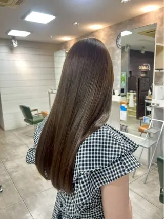 カラー ハイトーンカラー✨ 慶田玲和のヘアスタイル