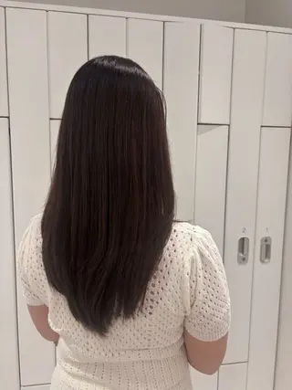 ロング 艶髪໒꒱／透明感 カラー🍀_そら🪽のヘアスタイル