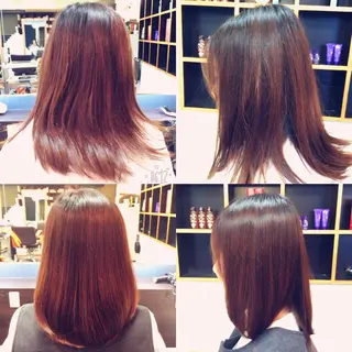 ミディアム セミロング 前之園 ひかるのヘアスタイル