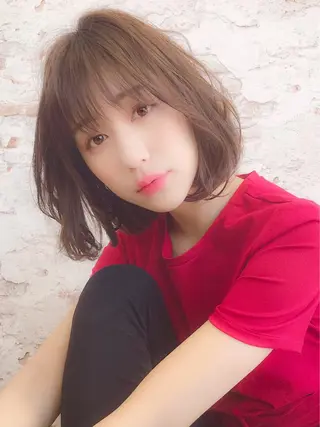 ショート カラー Watai 艶髪 當間 大知のヘアスタイル