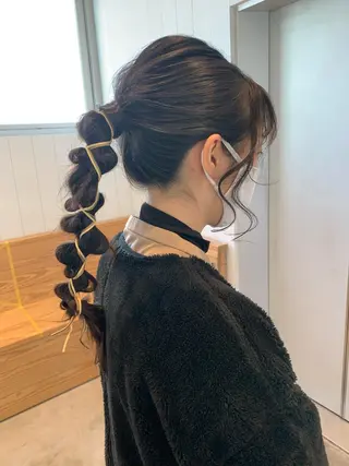 ロング yui .のヘアスタイル