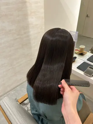 ミディアム 髪質改善&ヘアケア /菊池琉那のヘアスタイル