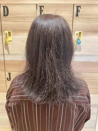 ロング カラー 男性カットモデル募集 杉口 遼のヘアスタイル