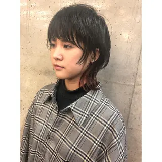 ミディアム カラー センスをお届けします 大谷将生infpのヘアスタイル
