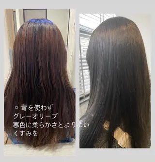 カラー 佐藤 沙也輝のヘアスタイル