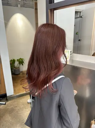 ロング カラー レディースパーマ🍭 /大阪/福島駅/りなのヘアスタイル