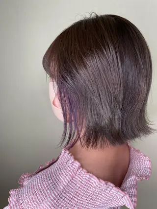 ショート カラー 平田 怜のヘアスタイル