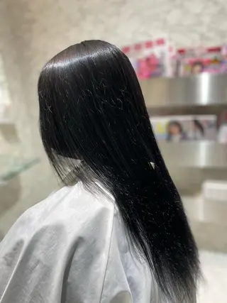 ロング カラー AGU 三条店 林　雄のヘアスタイル